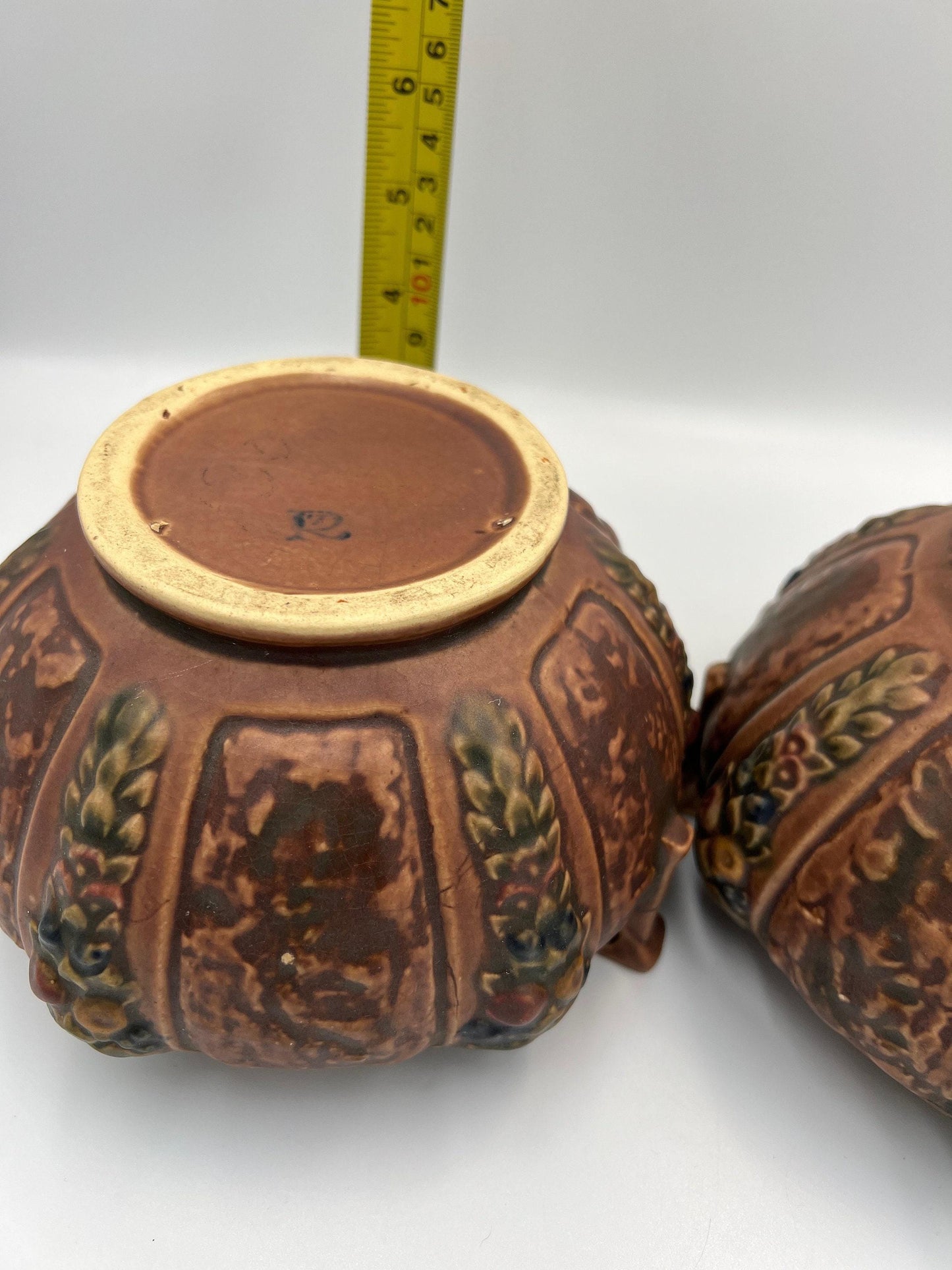 Roseville Pottery Jardiniere Planter Set of 2