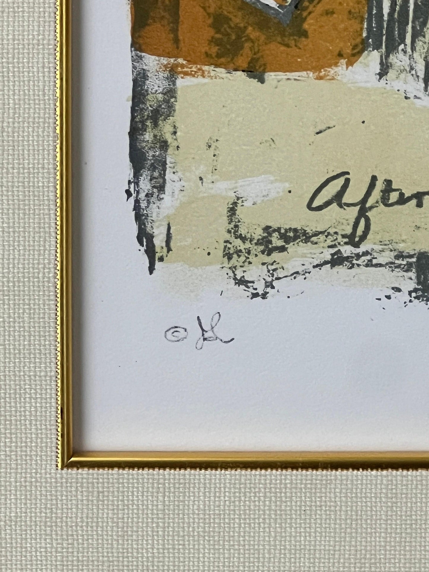 Signed 1970 Jack Levine Lithograph After Sharaku