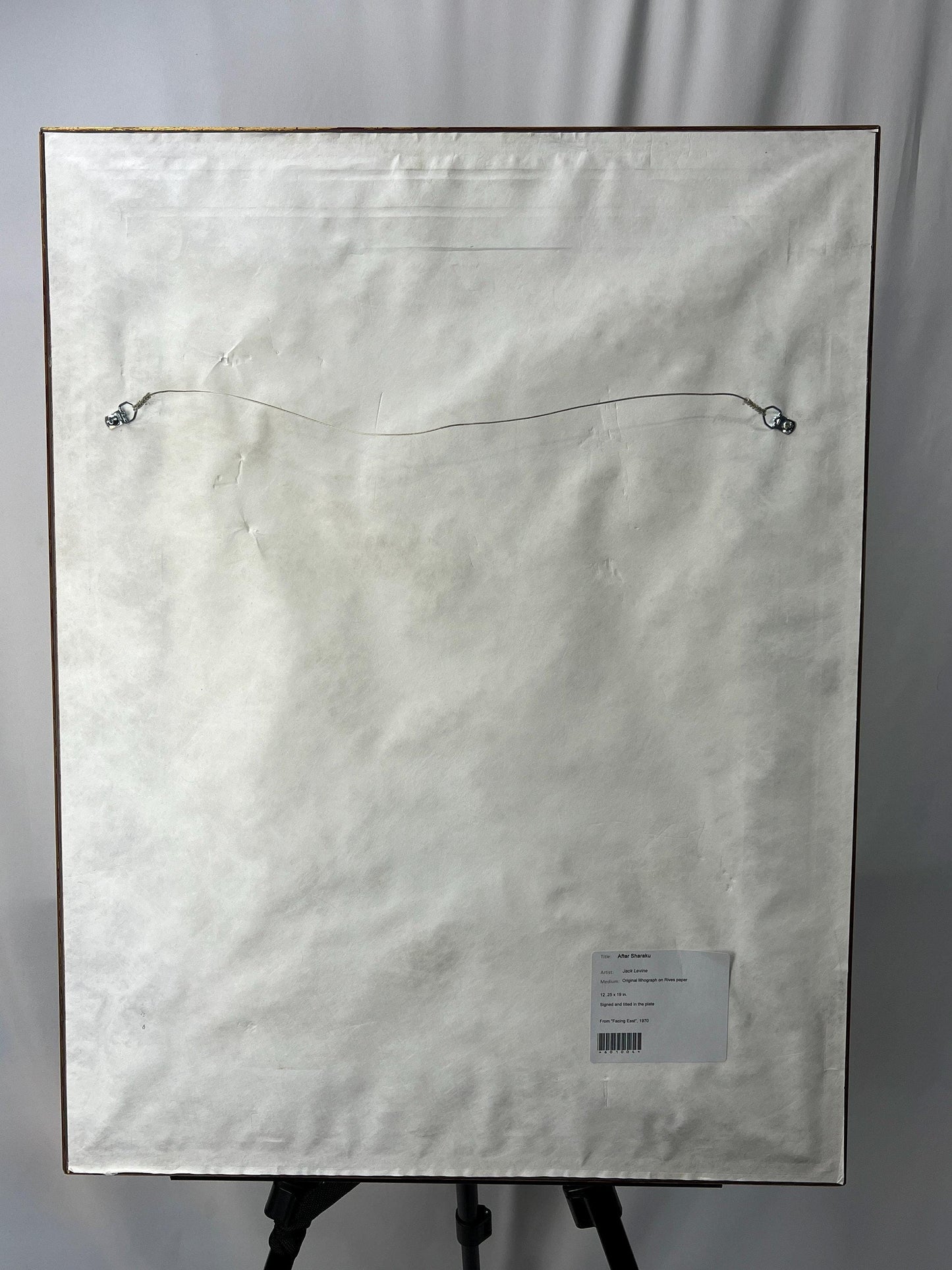 Signed 1970 Jack Levine Lithograph After Sharaku
