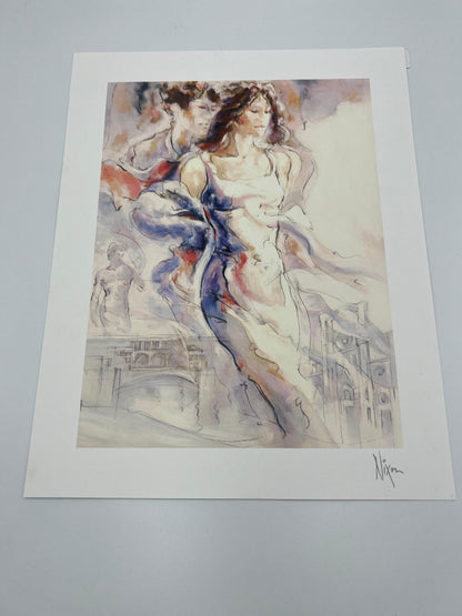 Peter Nixon (British b. 1956) Color, Memories of Florence, Seriolithograph on Paper