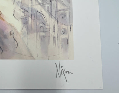 Peter Nixon (British b. 1956) Color, Memories of Florence, Seriolithograph on Paper