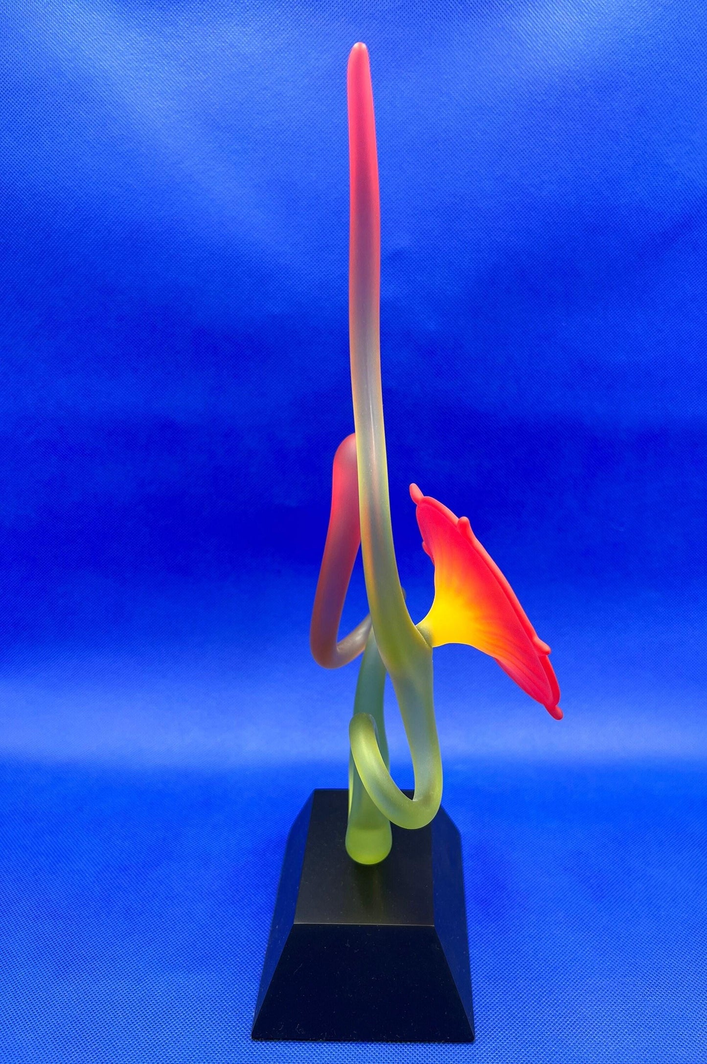 Flower in Bloom, Art Glass by Warner Whitfield