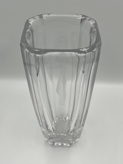 Sven Palmqvist Vase: Nude Woman with Flower, Swedish Art Glass