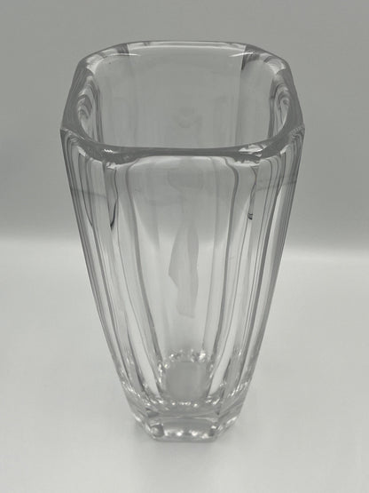Sven Palmqvist Vase: Nude Woman with Flower, Swedish Art Glass