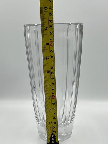 Sven Palmqvist Vase: Nude Woman with Flower, Swedish Art Glass
