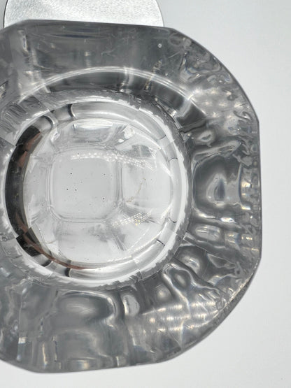 Sven Palmqvist Vase: Nude Woman with Flower, Swedish Art Glass