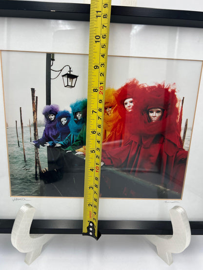 Rainbow Figures - Venice Photograph - Zeny Cieslikowski,  2000