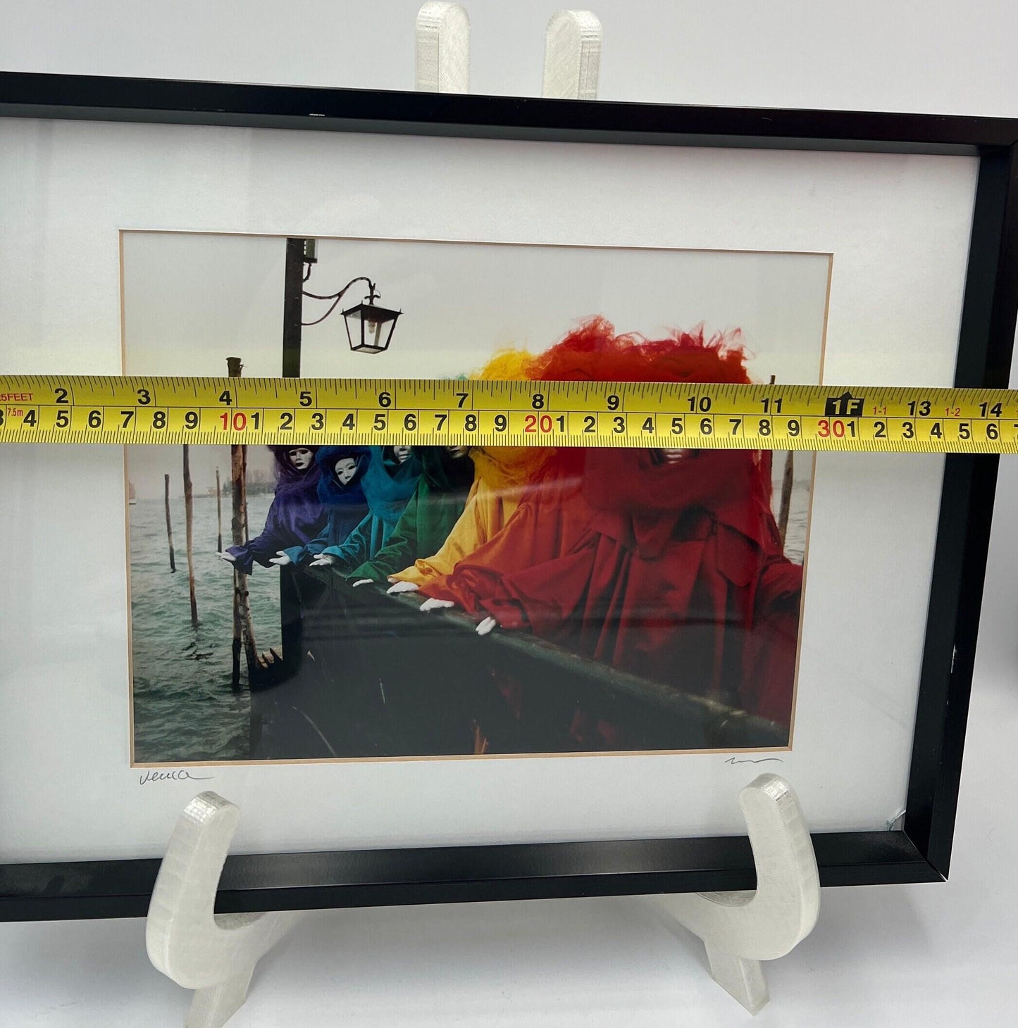 Rainbow Figures - Venice Photograph - Zeny Cieslikowski,  2000