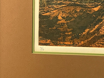 Tradi 1971 Lithograph: Vintage Signed Art Print (Limited Edition)