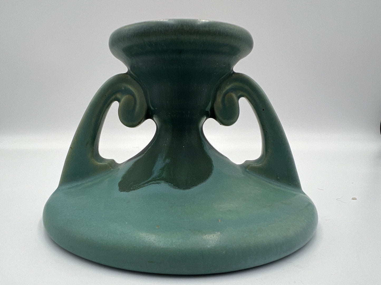 Roseville Carnelian I Candleholder Art Pottery