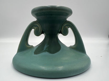Roseville Carnelian I Candleholder Art Pottery