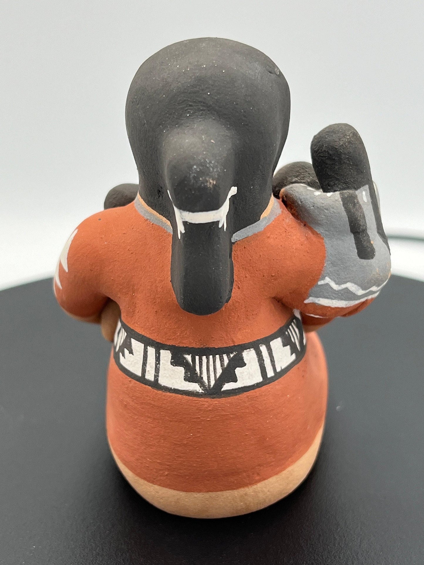 Vintage Hand-Painted Angie Loretto (artist) Native American Figurine