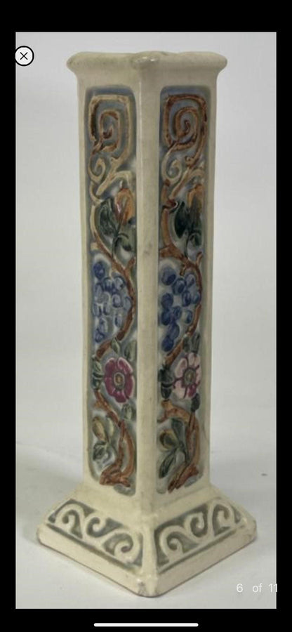 Weller Rosa Bud Vase c1914 Vintage Art Pottery, Excellent Condition!