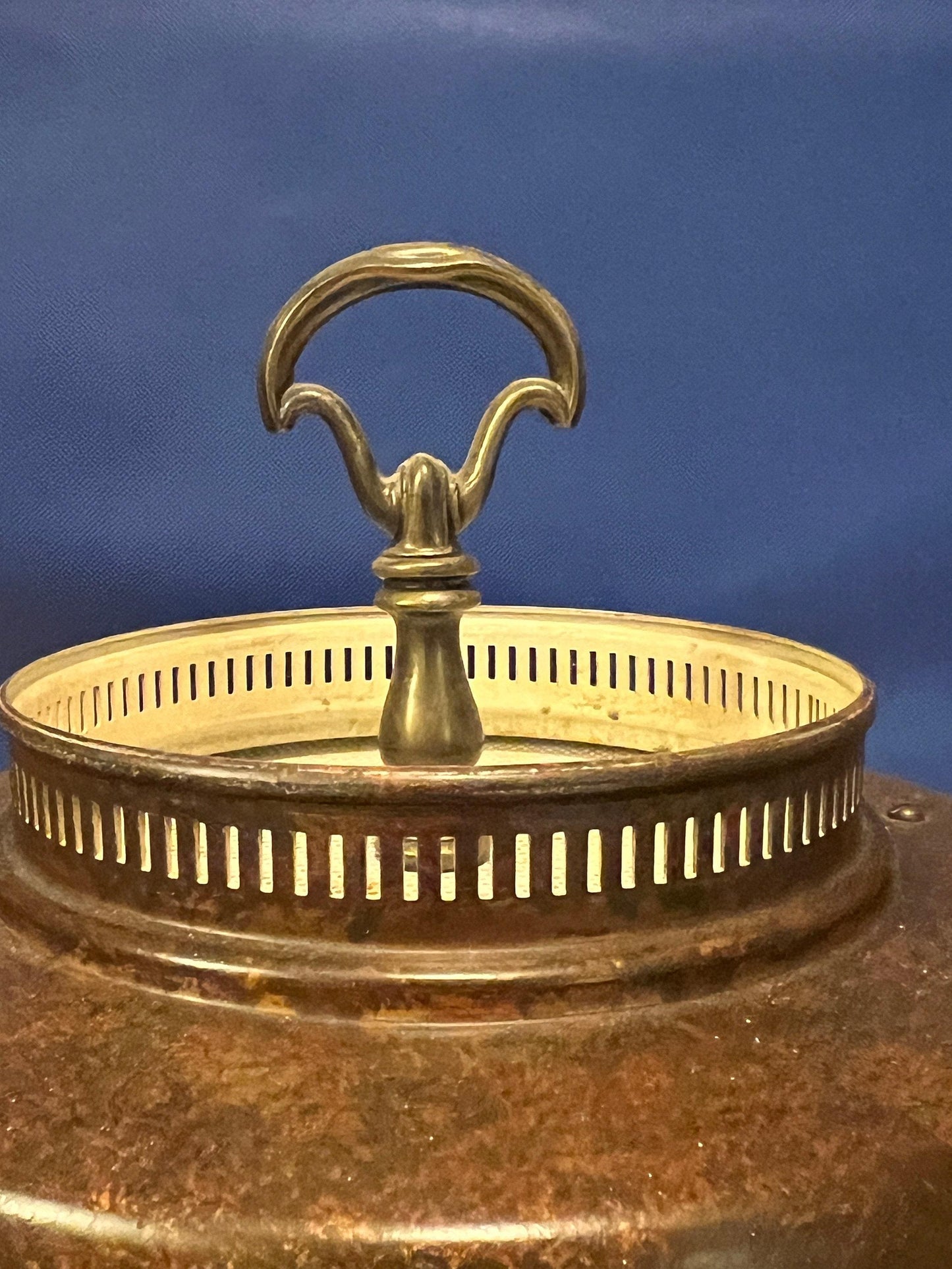 Frederick Cooper Bronze Bouillotte Candelabra Table Lamp W/ Shade