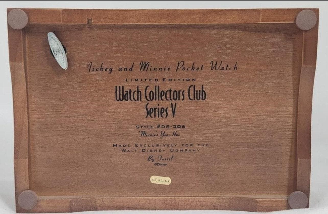 Watch Collectors Club Series V Couples Music Box Mickey and Minnie Limited Ed