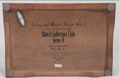 Watch Collectors Club Series V Couples Music Box Mickey and Minnie Limited Ed