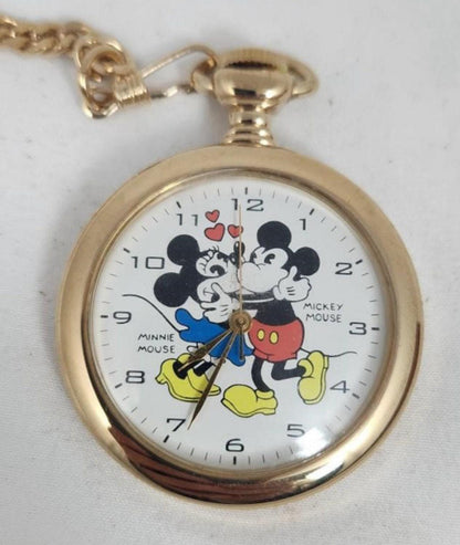 Watch Collectors Club Series V Couples Music Box Mickey and Minnie Limited Ed