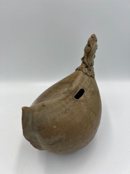 Chicken Piggy Bank: Retro Ceramic Animal - Farmhouse Decor