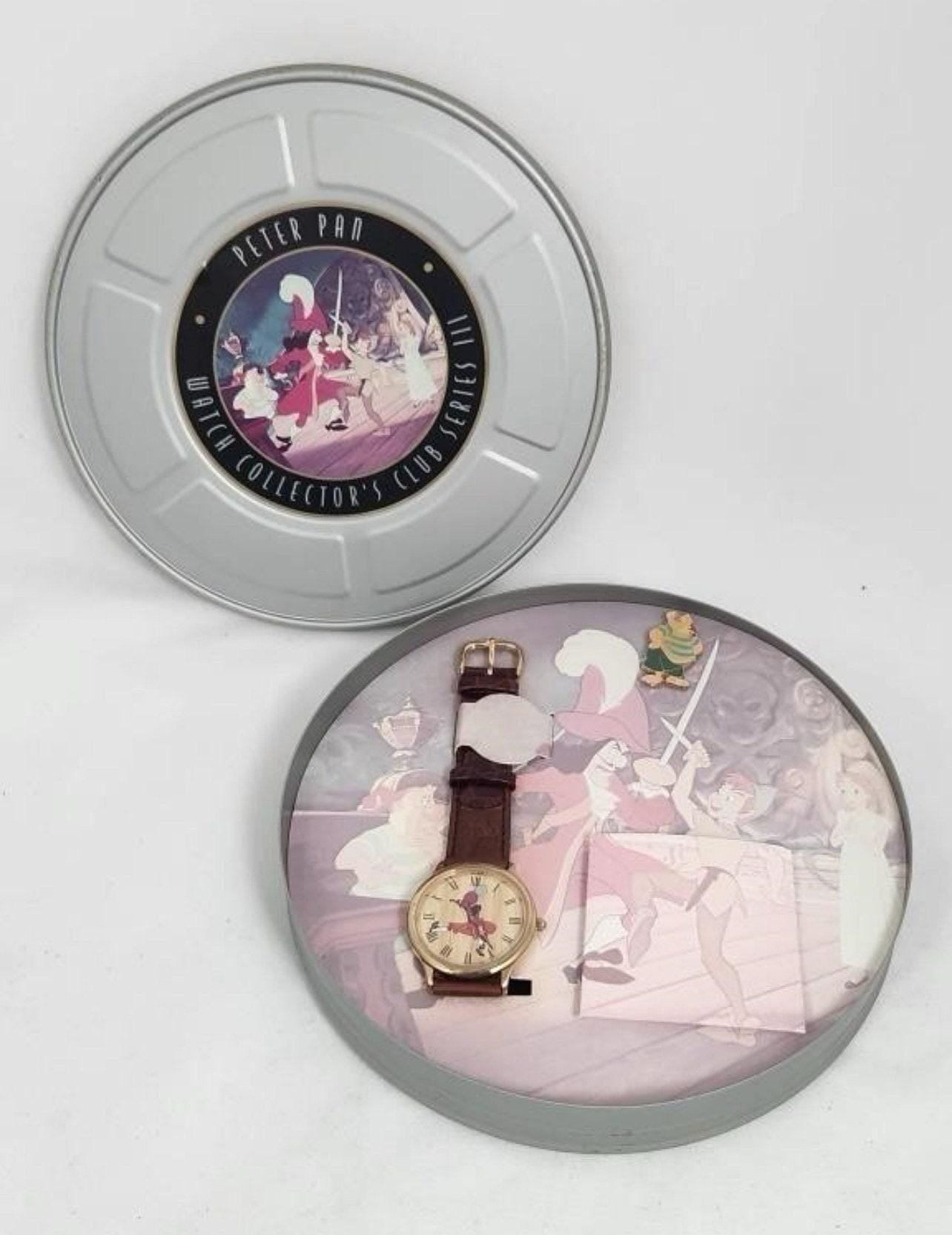 Walt Disney Watch Club Collector Series 3 Peter Pan LE7500 W/pin