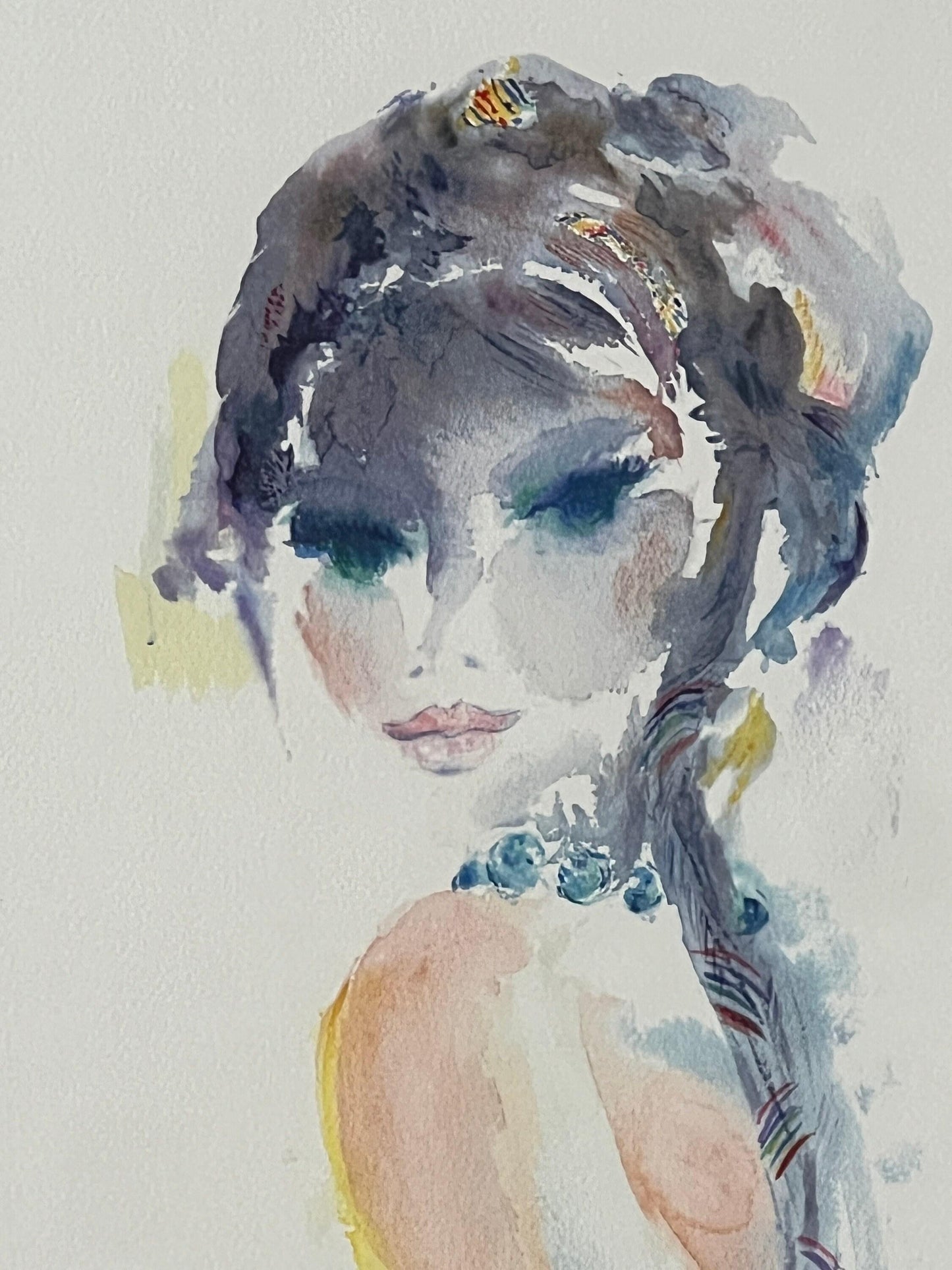 Shan-Merry Limited Edition Seriolithograph, "Souveraine"