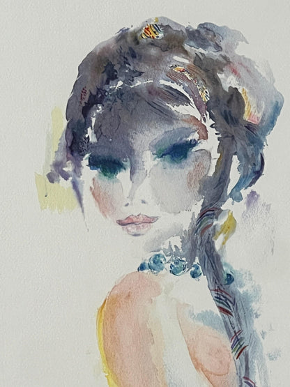 Shan-Merry Limited Edition Seriolithograph, "Souveraine"
