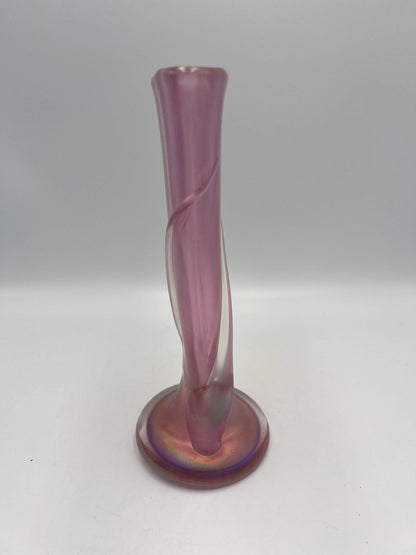 Beautiful Zellique Studio Art Glass Vase SIgned and Dated