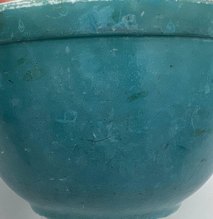 Pyrex Mixing Bowl: Robins Egg Blue Glass (1.5 Pint, Mid Century)