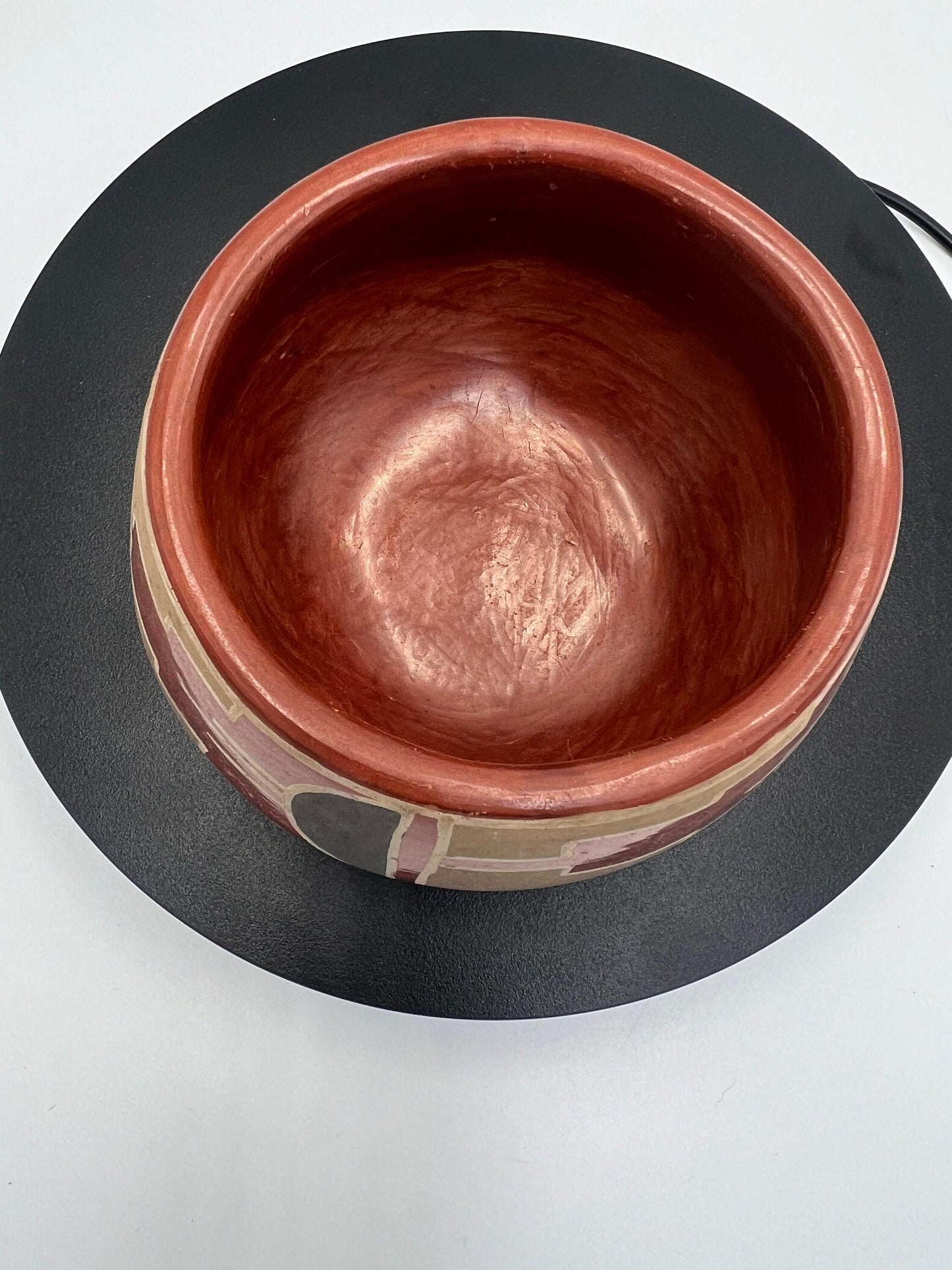 Native American Santa Clara Pueblo Pottery Bowl by Cresencia Tafoya | Unique Decor & Gift
