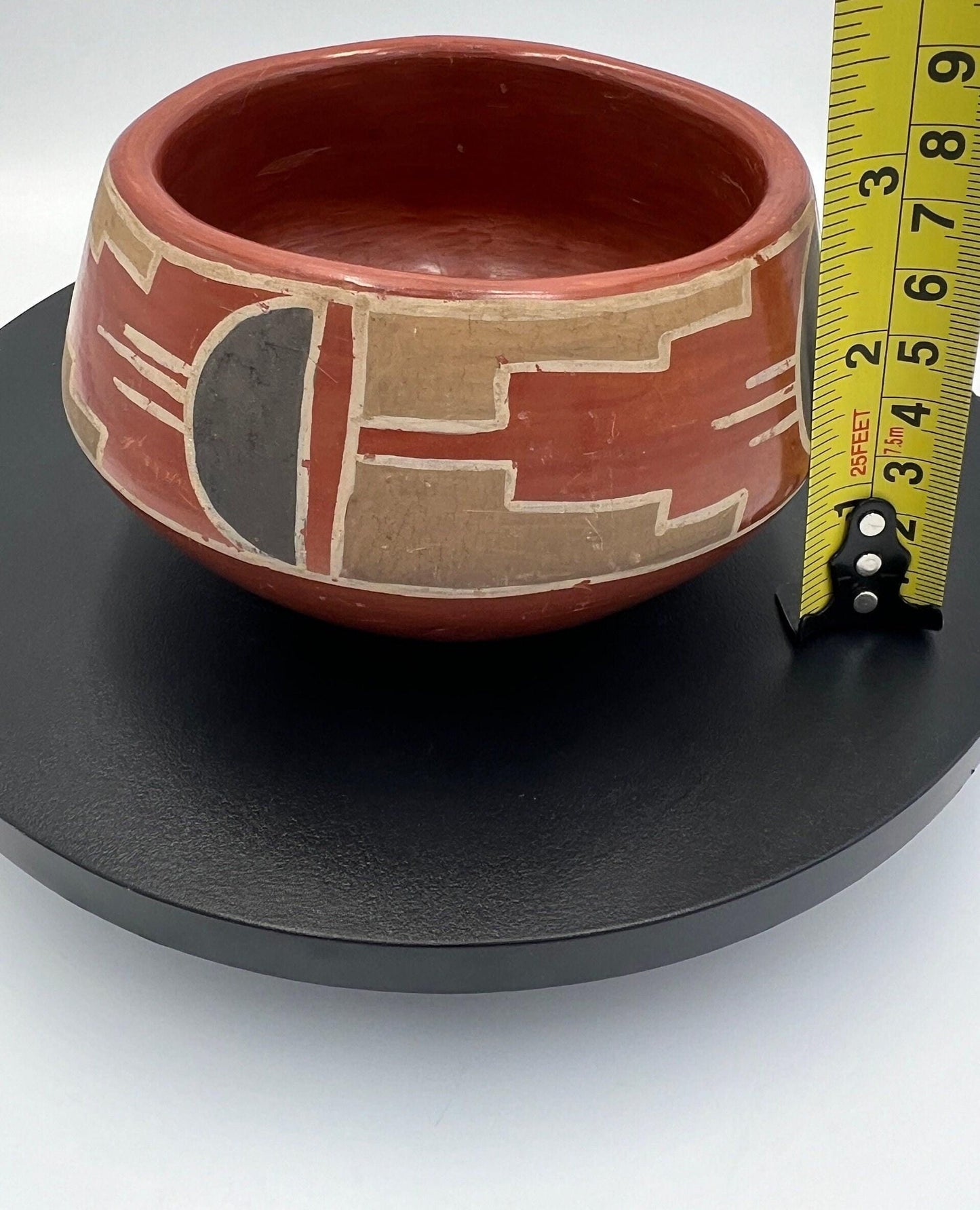 Native American Santa Clara Pueblo Pottery Bowl by Cresencia Tafoya | Unique Decor & Gift