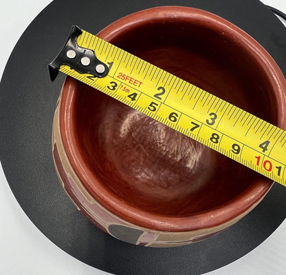Native American Santa Clara Pueblo Pottery Bowl by Cresencia Tafoya | Unique Decor & Gift