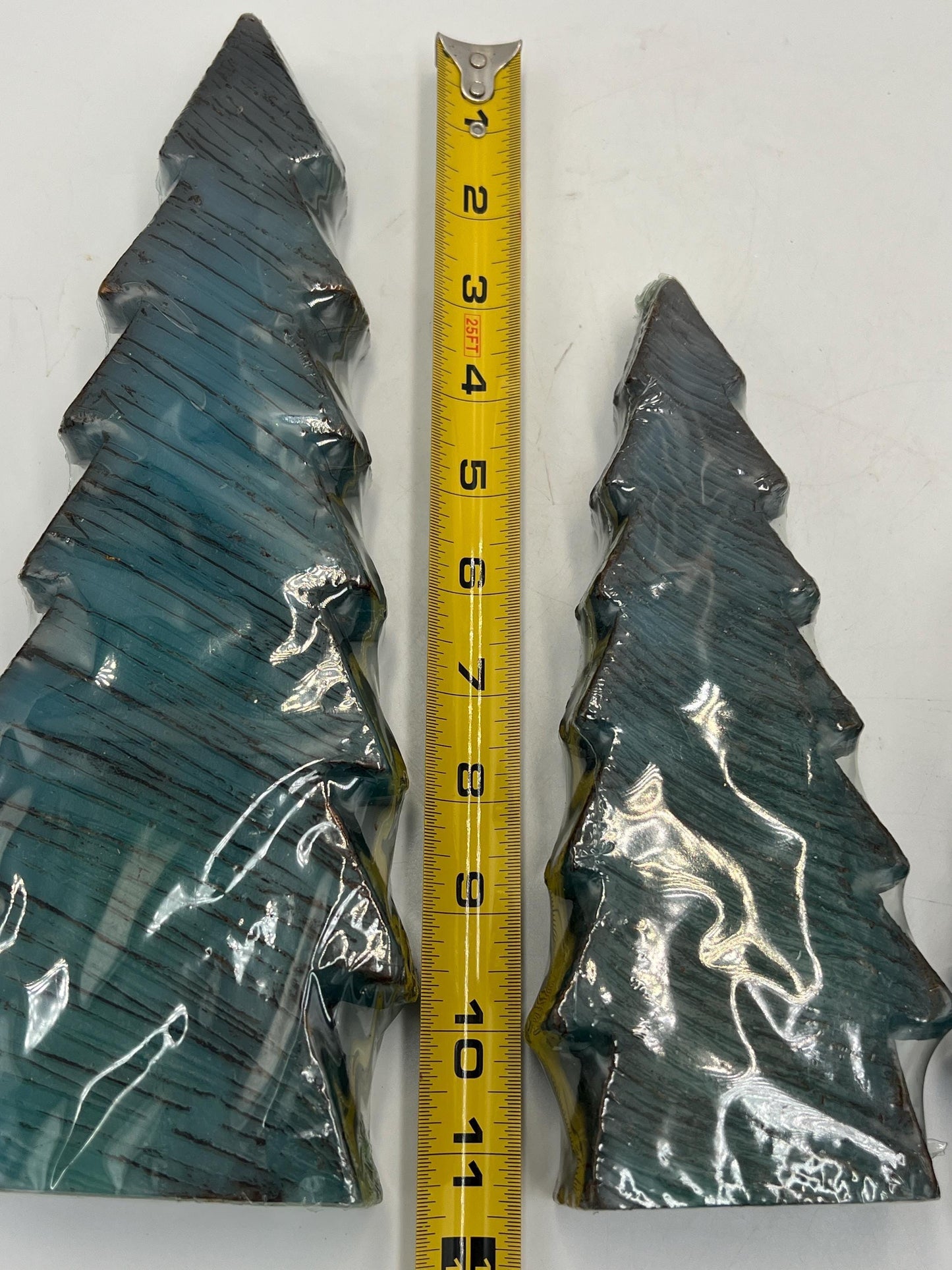 Valerie Parr Hill Candles Christmas Trees Set of 3 with Metal Sled