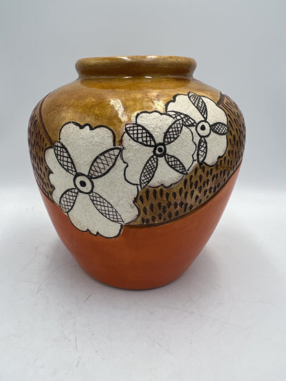 Vintage Ceramic Flower Vase, Kelly King (artist)