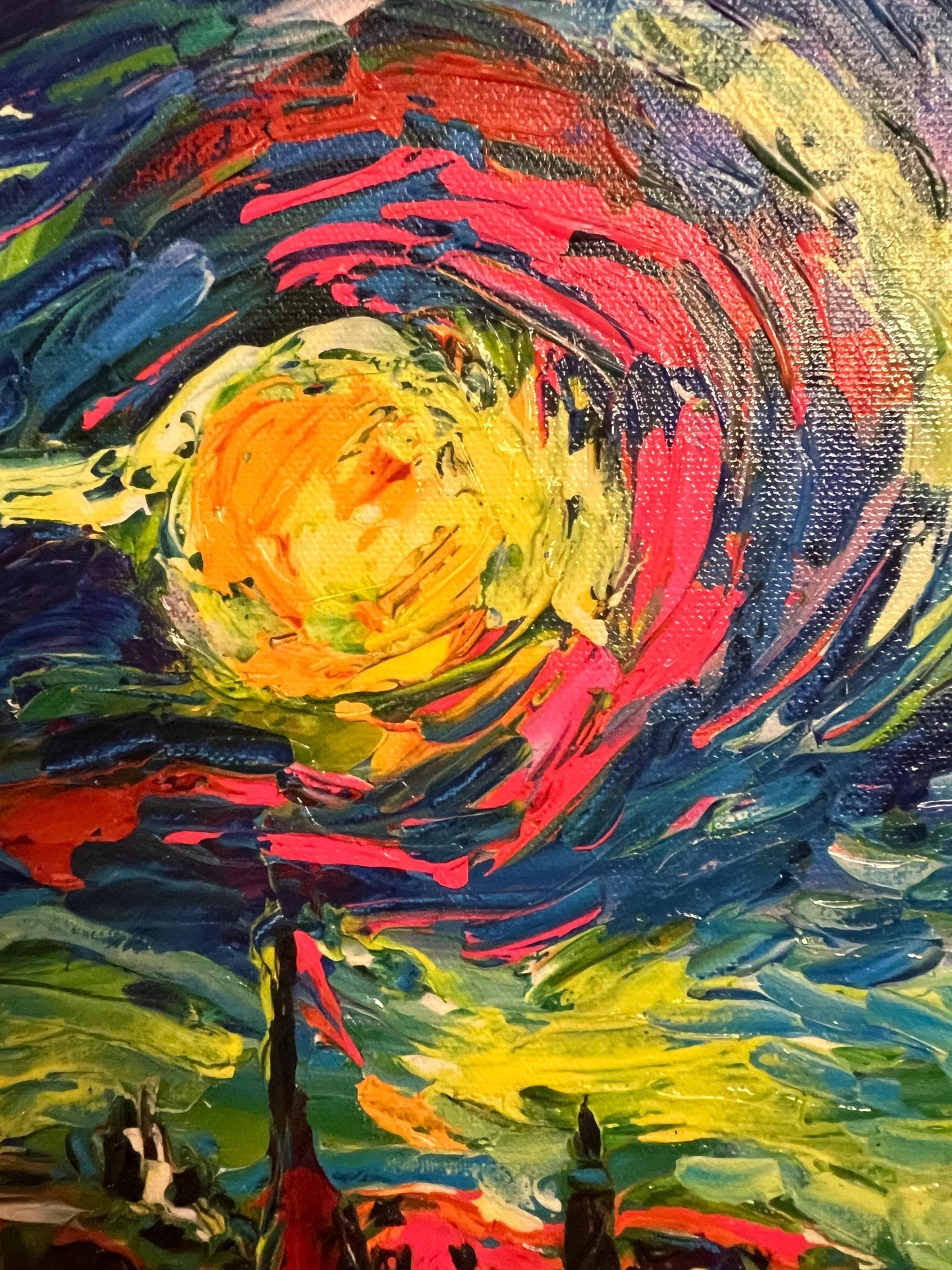 Duaiv,  Etranges Voiles, Embellished Giclee with COA and appraisal, 2018