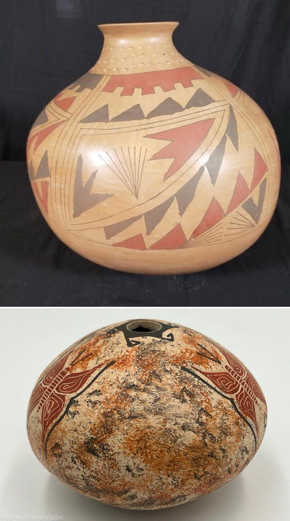 Mata Ortiz Pottery Vase: Handmade Mexican Art (Butterfly or Southwest Style)