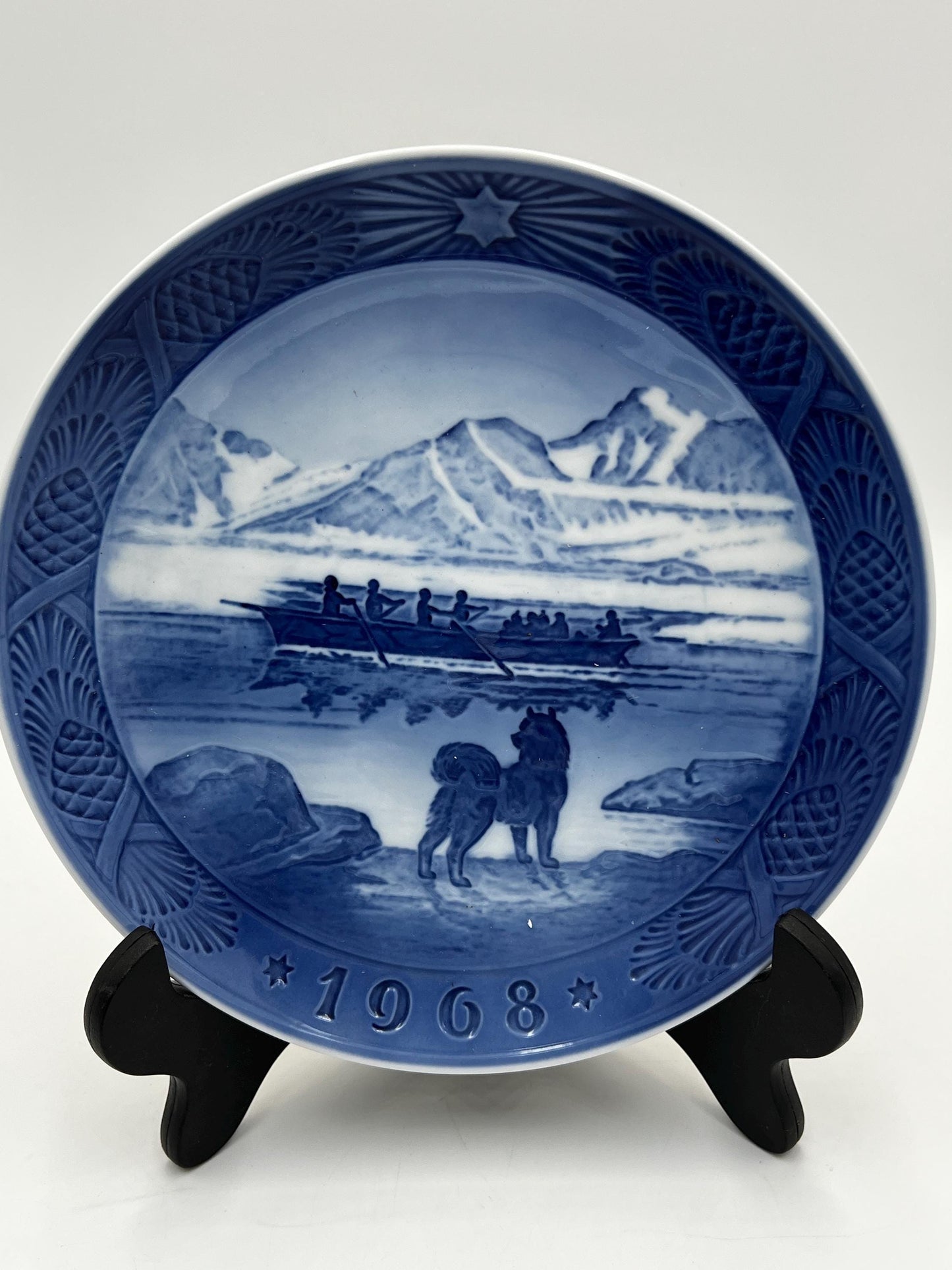 Vintage Royal Copenhagen Christmas Plates | Danish Blue & White Porcelain Collectible Plates | Sold Individually