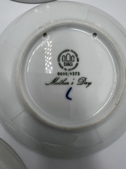 Vintage Danish Mother's Day Plates (Mors Dag) |1973-1976 | Bing & Grondahl / Royal Copenhagen Porcelain Plates | Sold Individually