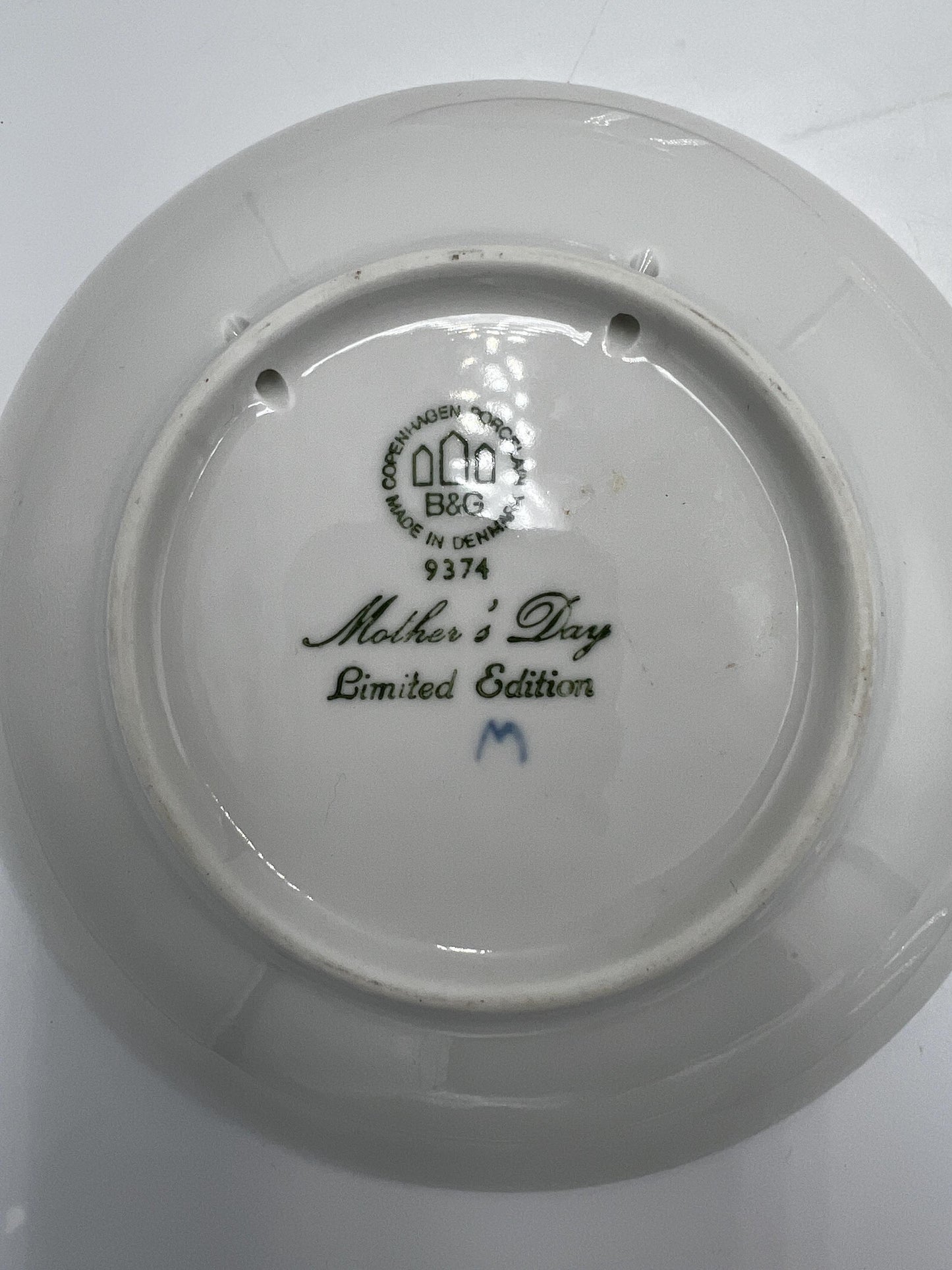 Vintage Danish Mother's Day Plates (Mors Dag) |1973-1976 | Bing & Grondahl / Royal Copenhagen Porcelain Plates | Sold Individually