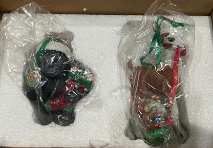 Danbury Mint Baby Animal Ornaments (Vintage Christmas Collectible Sets)