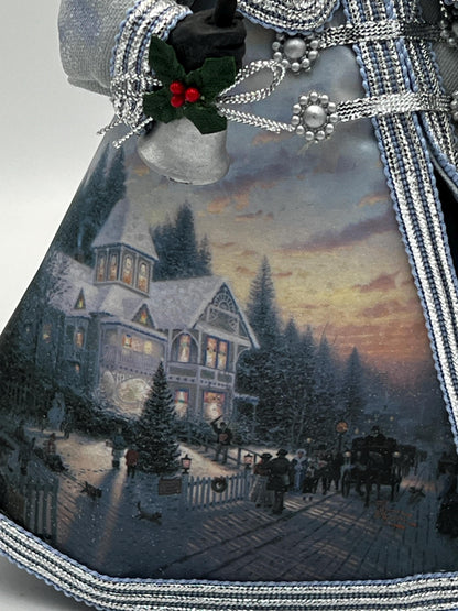 Thomas Kinkade Father Christmas Figurines | Bradford Exchange 2003 & 2005 Limited Editions (#7, #8, #15) | Sold Separately