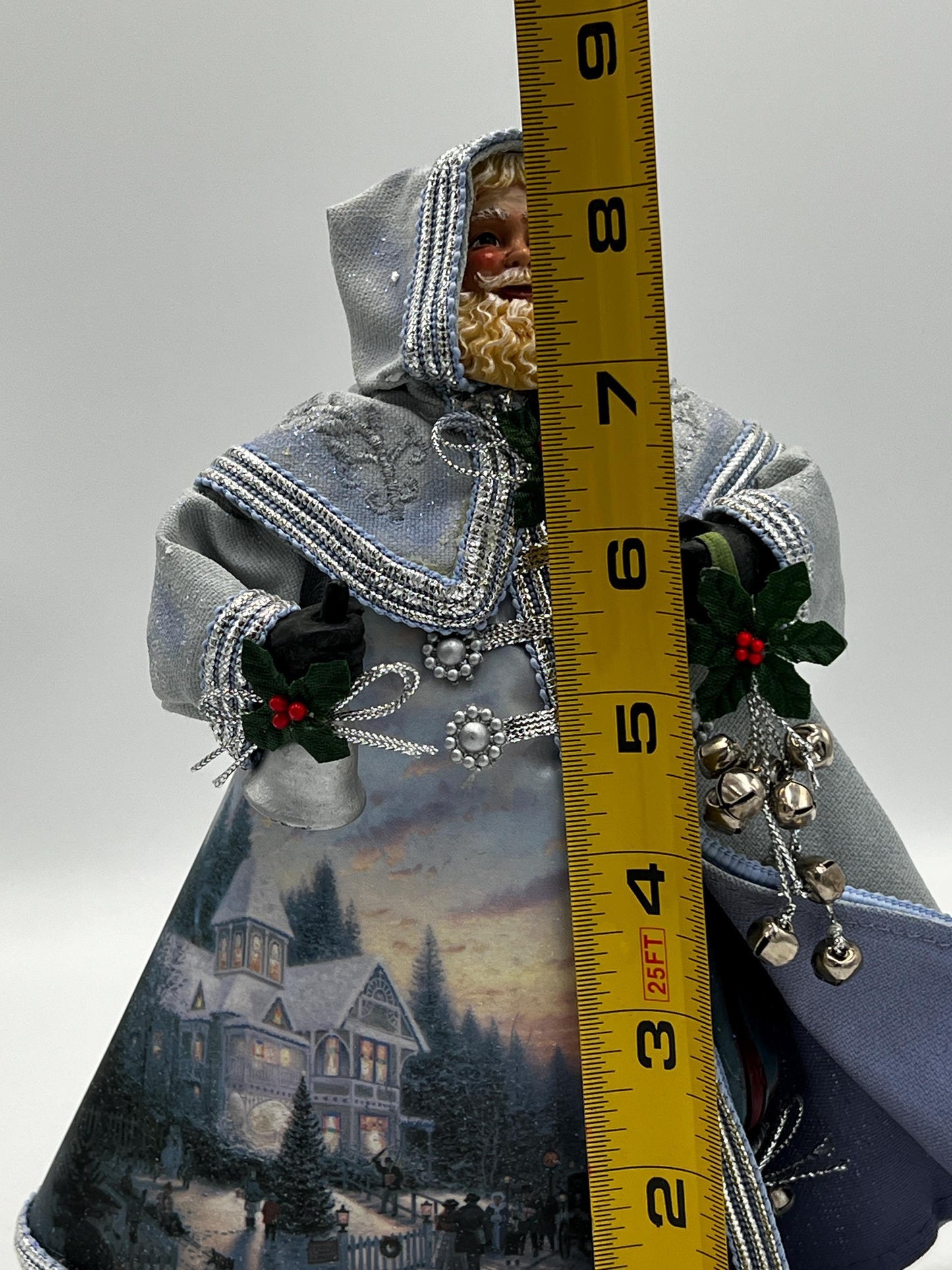 Thomas Kinkade Father Christmas Figurines | Bradford Exchange 2003 & 2005 Limited Editions (#7, #8, #15) | Sold Separately