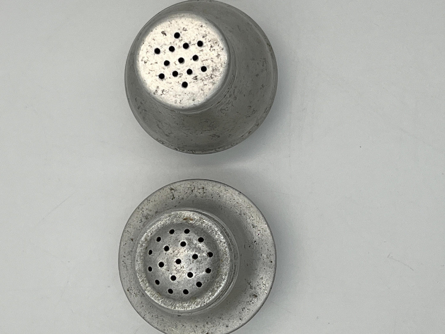 Mid Century Modern Salt and Pepper Shakers - Retro Ceramic Pair