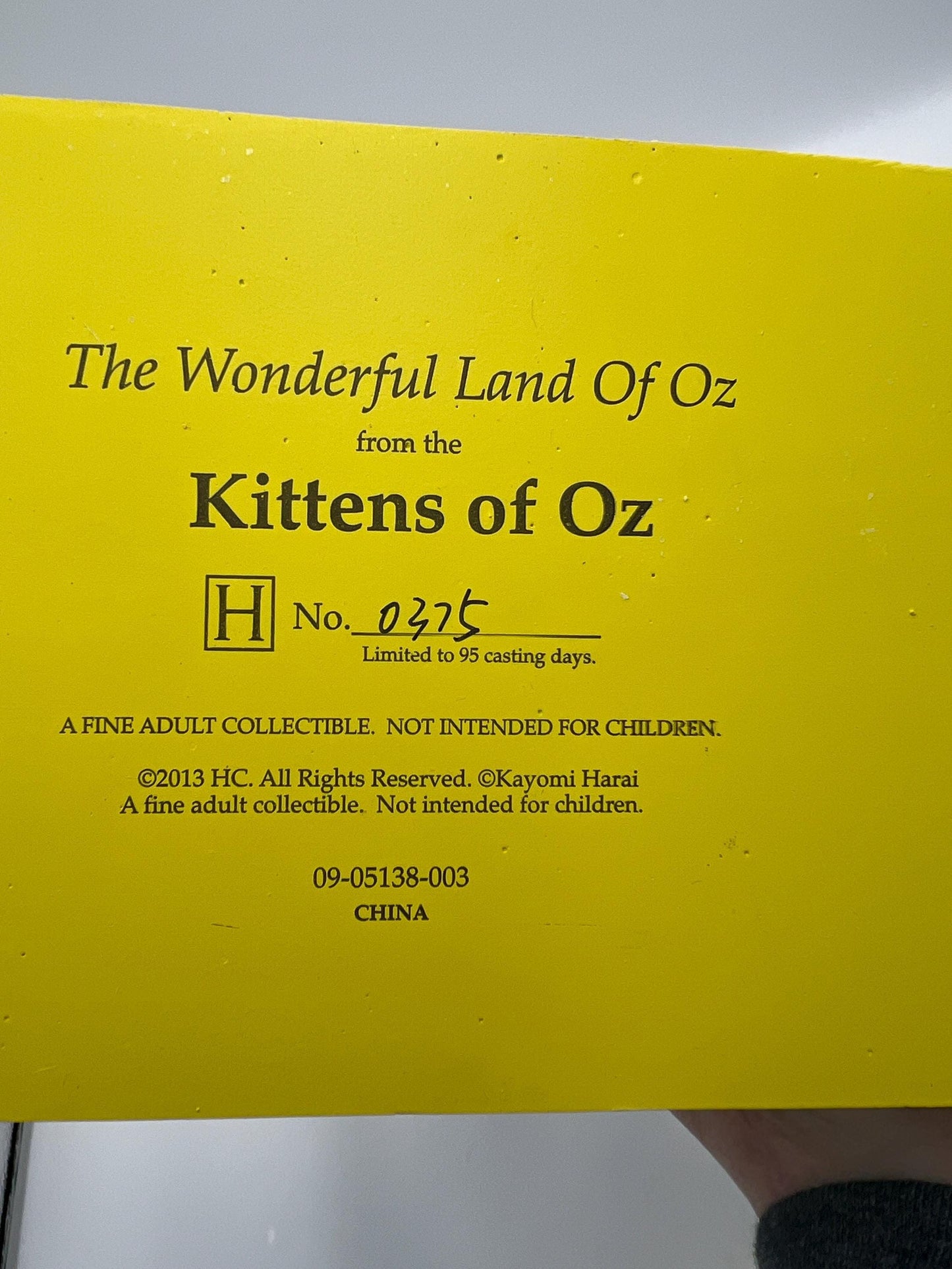 Dorothy Cat and Toto Figurine or Backdrop - Kittens of Oz Resin Collectible Your Choice!