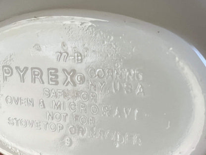 Vintage Pyrex Gravy Boat, Butterfly Gold Pattern (With Plate)