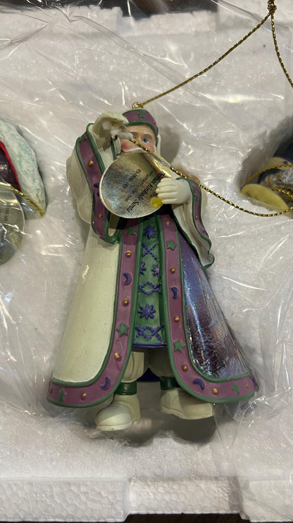 Thomas Kinkade Santa Ornaments, Collections 7, 32, 40, 41