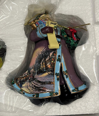Thomas Kinkade Santa Ornaments, Collections 7, 32, 40, 41