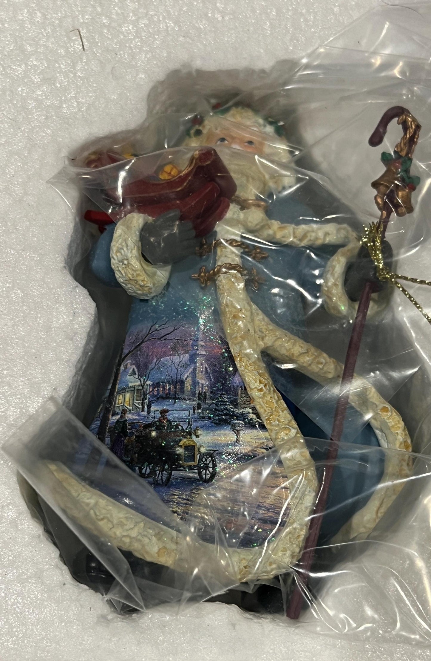 Thomas Kinkade Santa Ornaments, Collections 7, 32, 40, 41