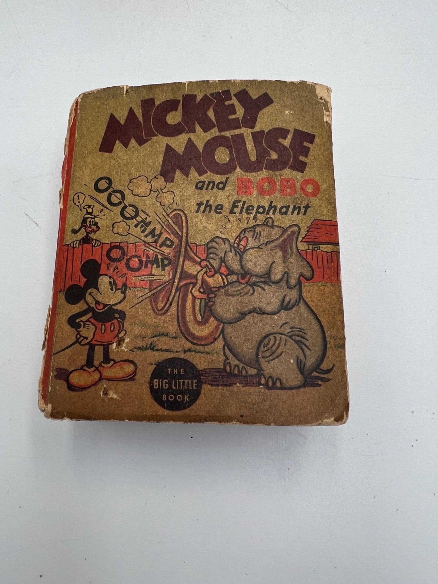 DISNEY Books Mickey Mouse Fragile - Mickey Mouse and The Dude Ranch Bandit 1943 - Mickey and Bobo the Elephant 1935