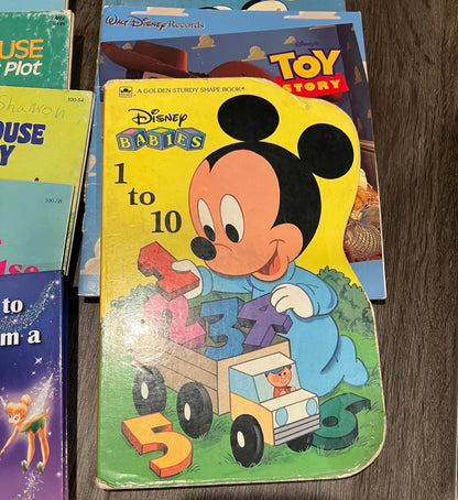 12 DISNEY Books for Kids Mickey Mouse