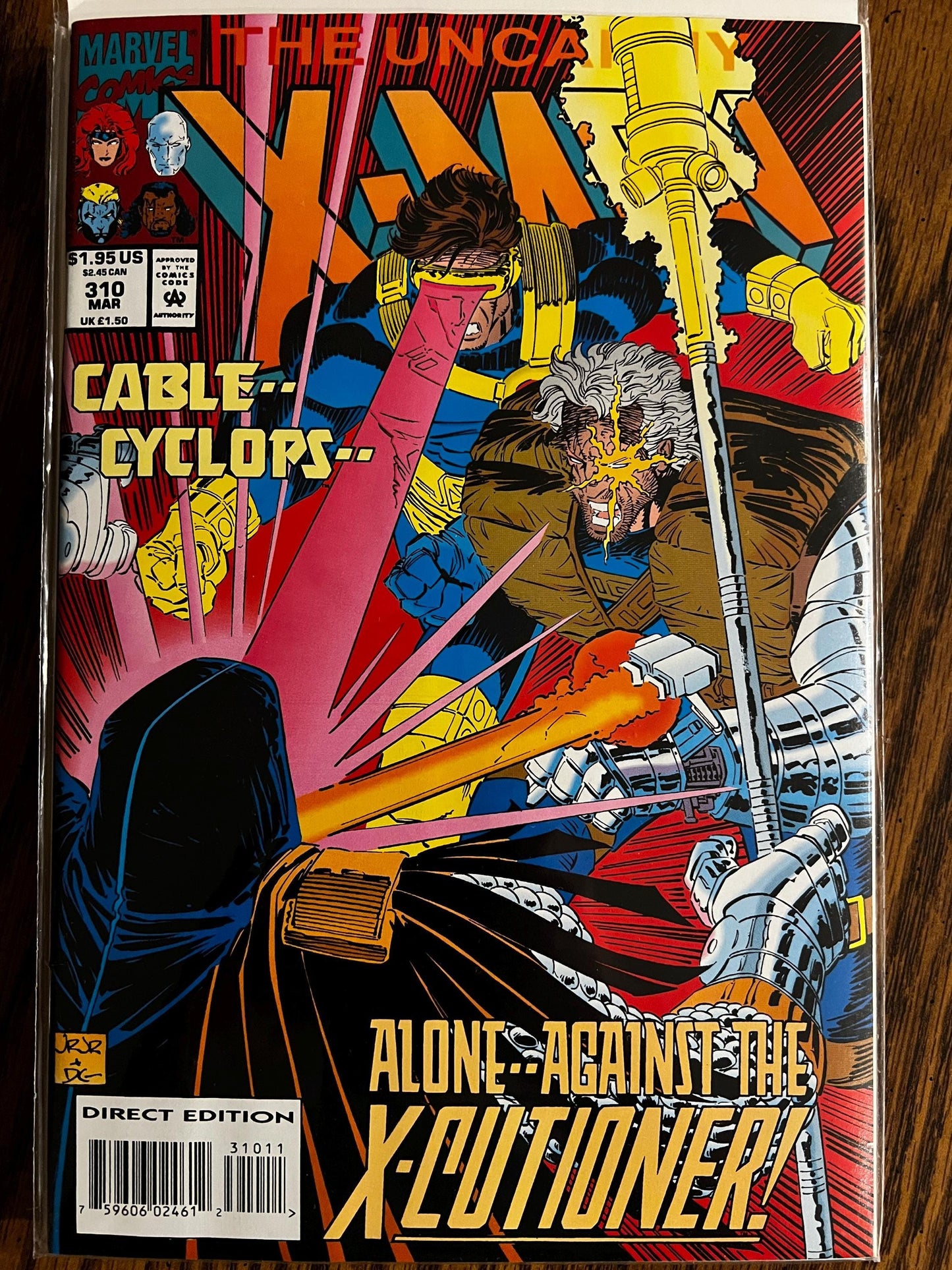 X-Men Collector Lot (3 Comics) Cable Cyclops Colossus Marvel
