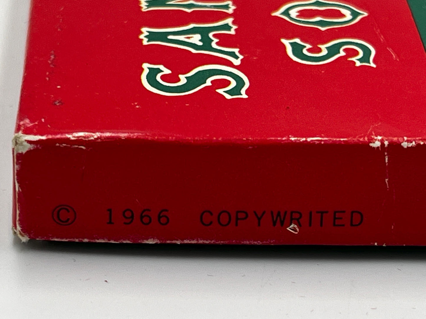 1960s Santa Soap Set - Boxed Hand-Painted Mini Soaps, Mid-Century Decor